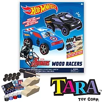 Tara Toys™ Marvel® Avengers Hot Wheels DIY Wood Car Racers