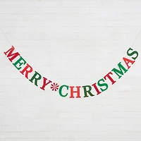 6ft. Merry Christmas Paper Garland by Celebrate It™