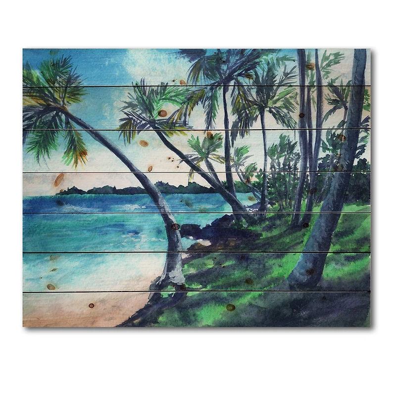 Designart - Tropical Beach In Summer Paradise