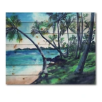 Designart - Tropical Beach In Summer Paradise
