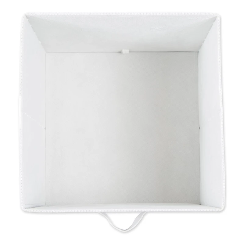 DII® 11" Gray & White Dots Storage Cube, 2ct.