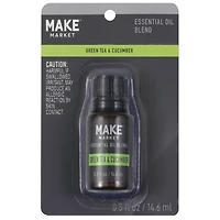 12 Pack: Green Tea & Cucumber Essential Oil Blend Fragrance by Make Market®