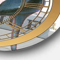 Designart 'Glam Fashion High Heels Vi Glam Wall Clock