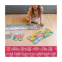 Puzzle Doubles! - ABC & 123 Trains: 60 Pcs