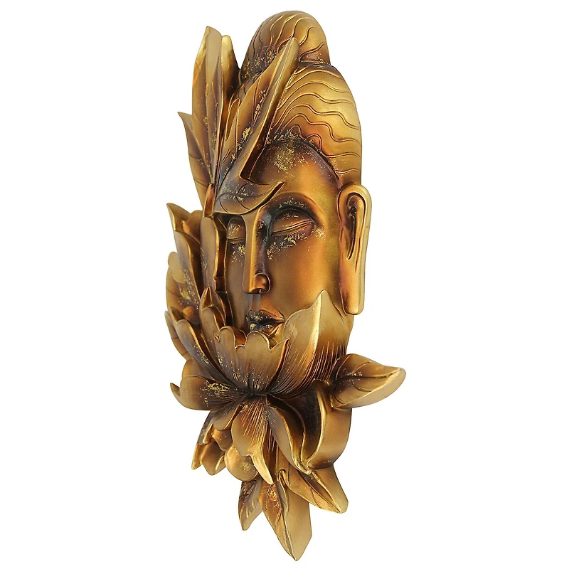 Design Toscano Enlightened Deities Buddha Wall Sculpture