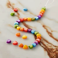 Dyed Shell Heart Beads by Bead Landing™
