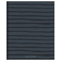 TF Publishing 2025 Navy Stripes Large Monthly Planner