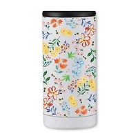Cheery Floral and Bee Pattern 12oz. Koozie