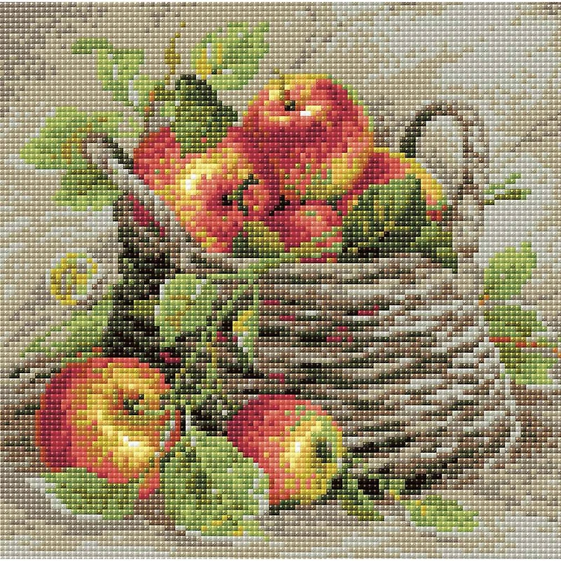RIOLIS Ripe Apples Diamond Mosaic Kit