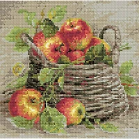 RIOLIS Ripe Apples Diamond Mosaic Kit