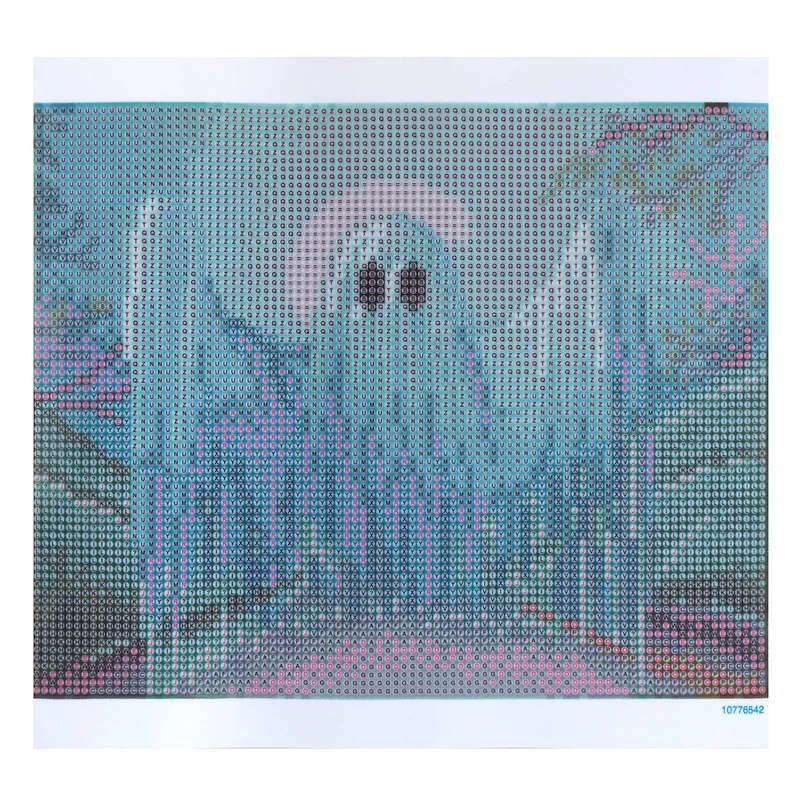 8" x 10" Ghost Diamond Art Kit with Magnetic Frame by Make Market®
