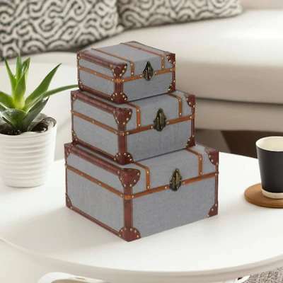 Gray Wood Traditional Box Set