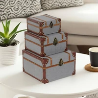 Gray Wood Traditional Box Set