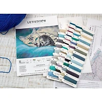 Letistitch Tucked In Counted Cross Stitch Kit