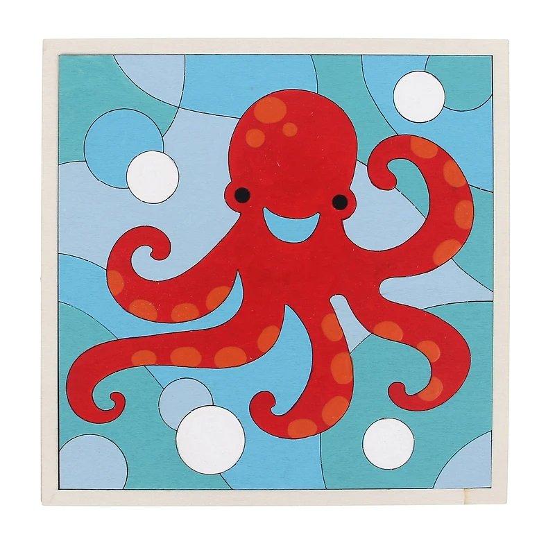 Sea Wood Paint-by-Number Puzzle Kit by Creatology™