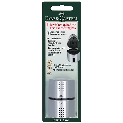 Faber-Castell® Carded Trio Sharpening Box