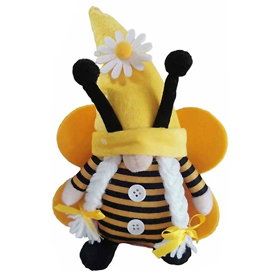Santa's Workshop 7.5" Bee Gnome Decoration