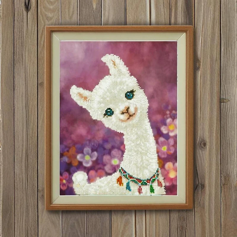 Diamond Dotz® Lulu Llama Diamond Painting Kit