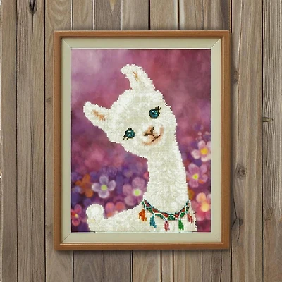 Diamond Dotz® Lulu Llama Diamond Painting Kit