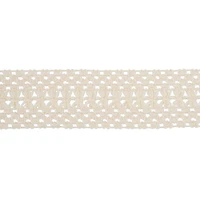 1.6" Ivory Crochet Lace Trim by Celebrate It®