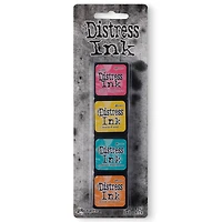 6 Packs: 4 ct. (24 total) Tim Holtz® Distress Ink Pad Mini Kit #1