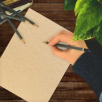 JAM Paper Brown 8.5" x 11" Parchment Paper, 500 Sheets