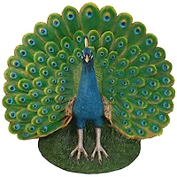 Design Toscano 24" Peacock Plumage Garden Statue