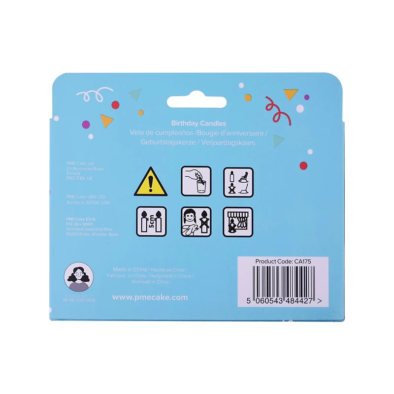 PME Party® Happy Birthday Candle Set