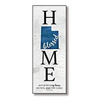 Blessed Utah Home Wall Plaque
