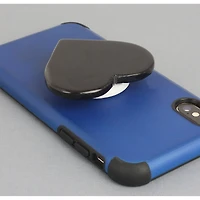 Heart Shaped Agate Phone Grip