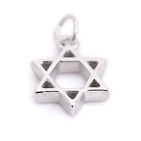 Sterling Silver Star of David Icon Charm by Bead Landing™