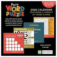 2026 Daily Word Puzzle Daily Desktop Calendar