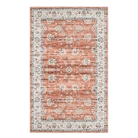 Glitzhome® & Ivory Oriental Area Rug