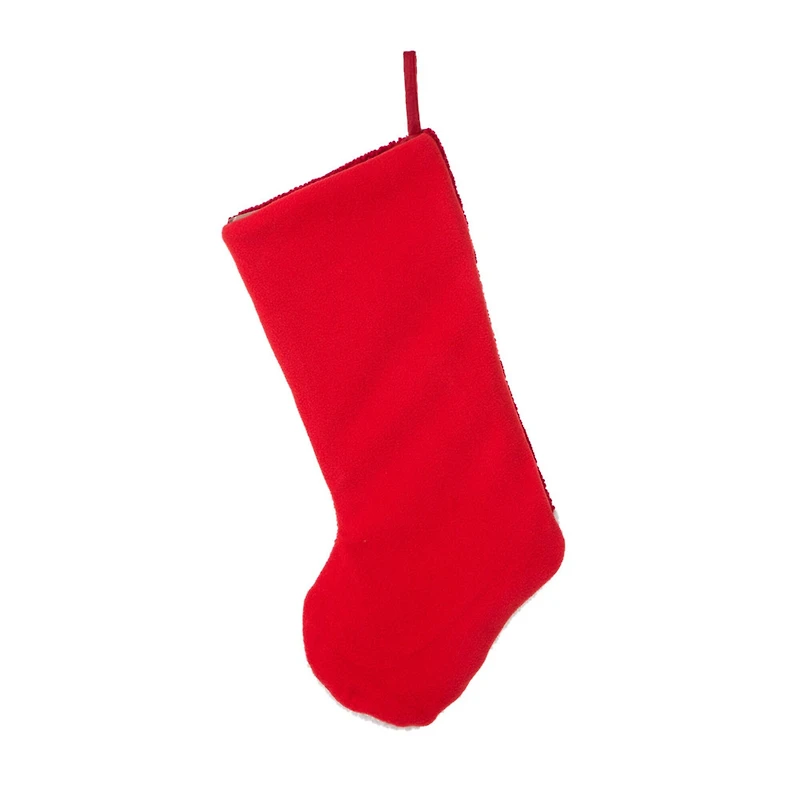 Glitzhome® 19" Reindeer & Fox Hooked Stockings, 2ct.