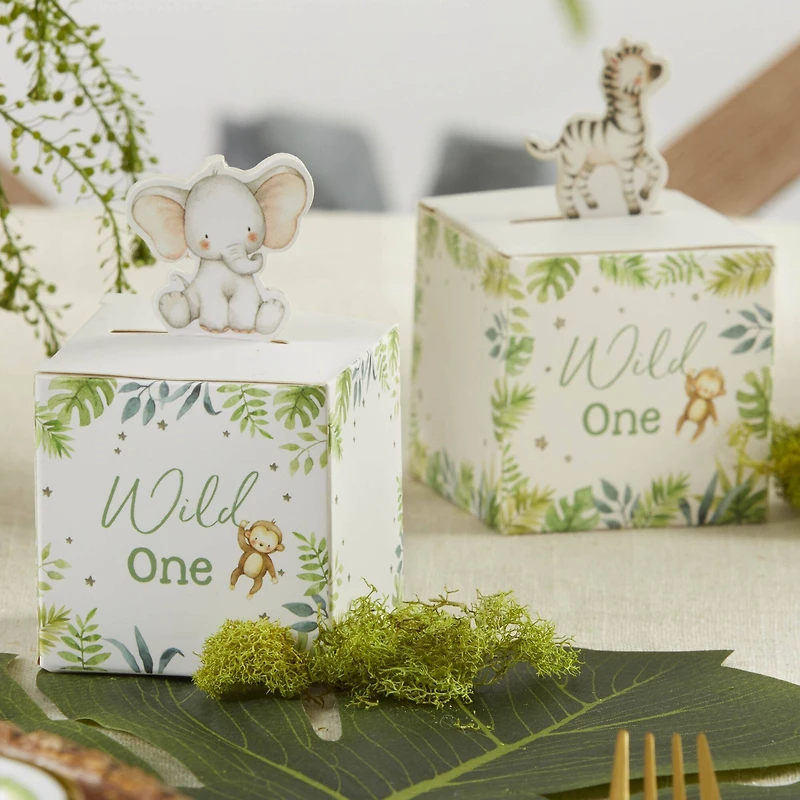 Safari Baby Favor Box Set, 24ct.
