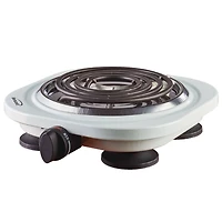 Brentwood White 1000W Double Electric Burner