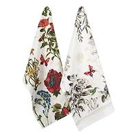 DII® Botanical Blooms Dishtowel, 2ct.