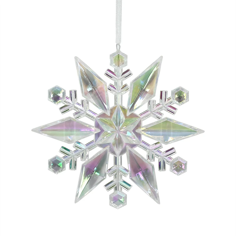 5.5" Iridescent Snowflake Ornament by Ashland®