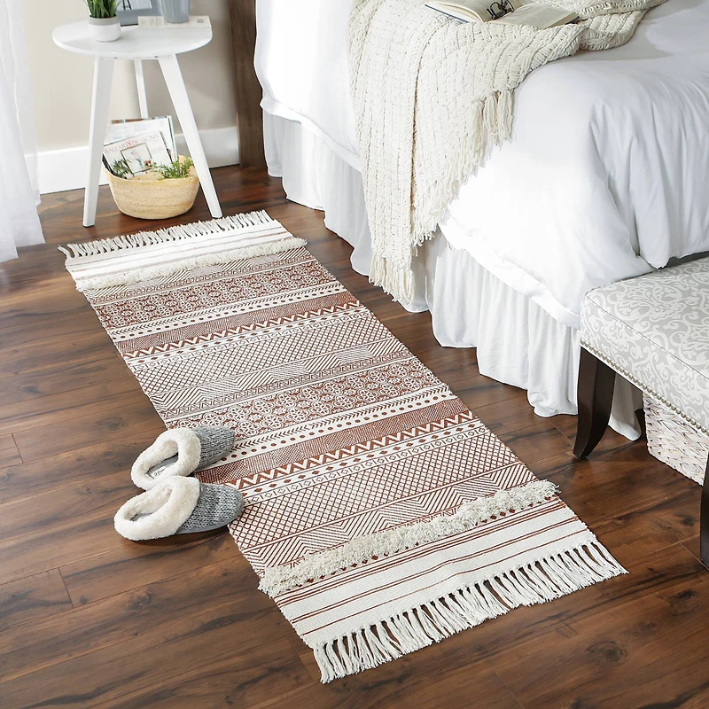 DII® Hand-Loomed Shag Rug Runner
