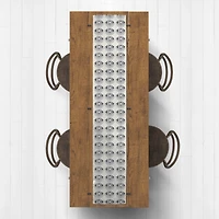 Seeing Eye 5 16" x 72" Poly Twill Table Runner