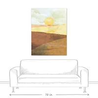 Boho Landscape II 36" x 48" Canvas Wall Art