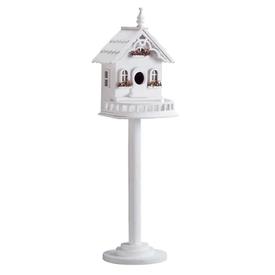 29.25" Freestanding Elegant Victorian Birdhouse