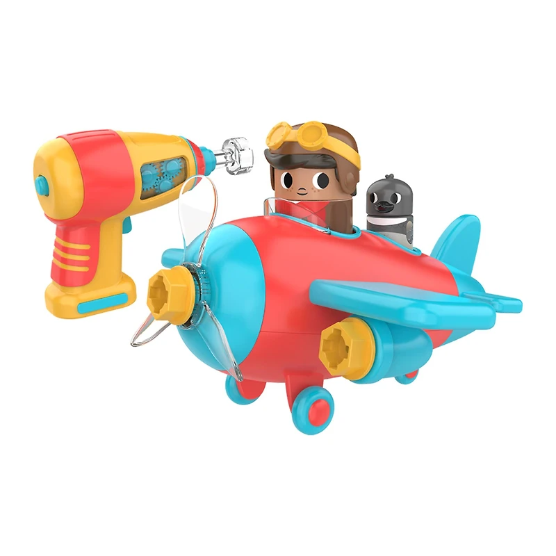 Educational Insights Design & Drill Bolt Buddies Plane