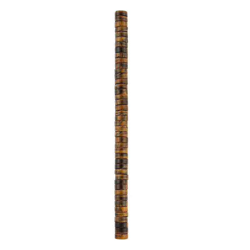 Tiger's Eye Heishi Beads by Bead Landing
