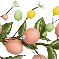6ft. Pink Easter Egg & Flower Bud Garland