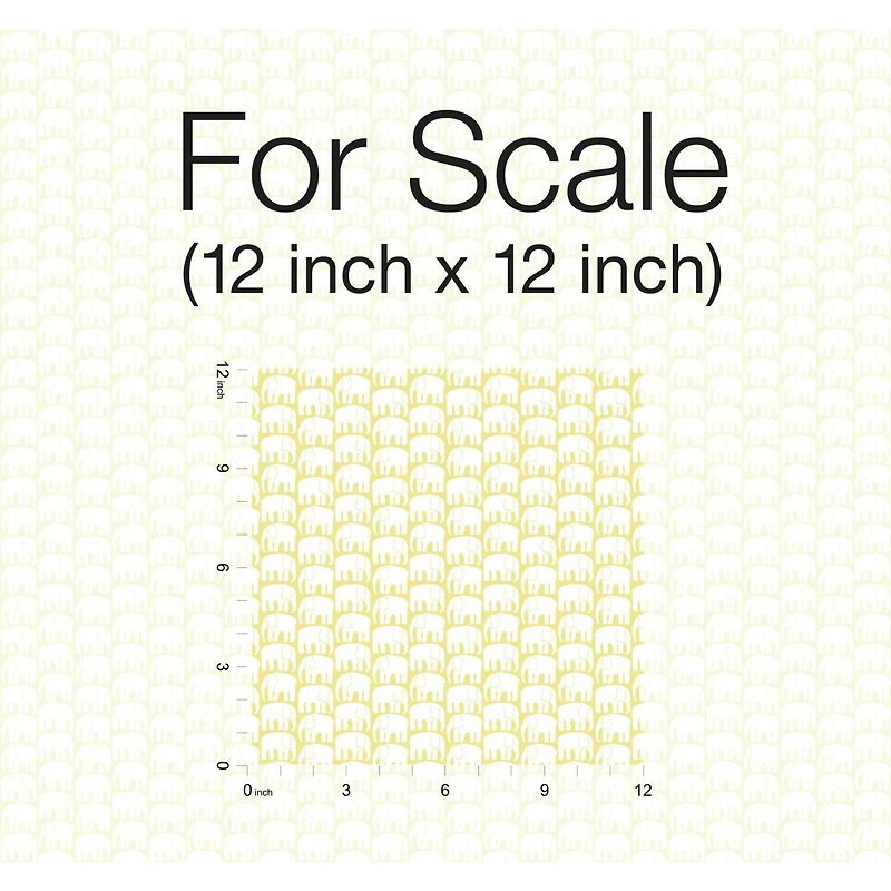 RoomMates Elefantti Peel & Stick Wallpaper