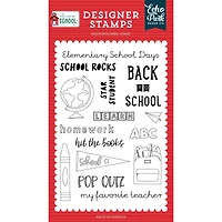 Echo Park™ Paper Co. School Rocks Stamps