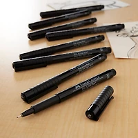 Faber-Castell® PITT® 8 Piece Black Artist Pen Set