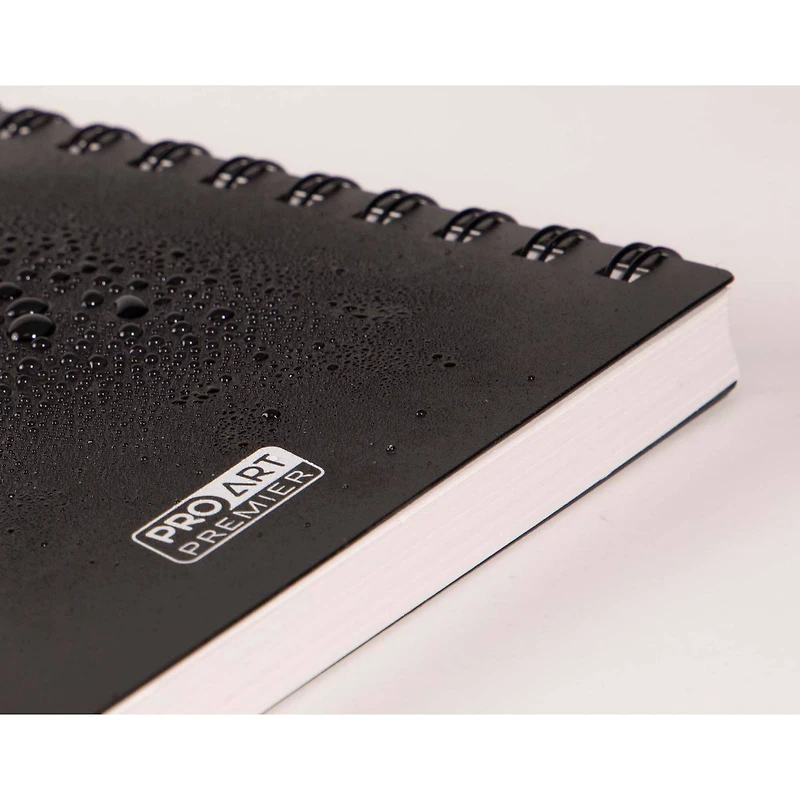 Pro Art® Premium Wire-Bound Sketchbook with Waterproof Cover, 6" x 9"