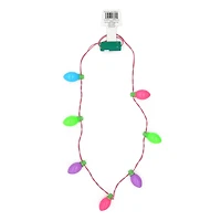 Multicolor Bulb Light-Up Necklace by Creatology™